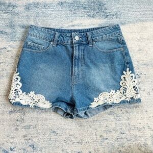 Urban Outfitters Denim Shorts Women’s 27 Blue High Rise Erin 5 Pocket Shortie